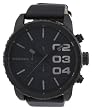 Montre Diesel DZ4216 Oversize Bracelet Cuir Noir