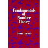 Fundamentals of Number Theory (Dover Books on Mathematics) ~ William Judson LeVeque