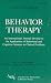 Books : Behavior Therapy: An International Journal Devoted to the Application of Behavioral and Cognitive Sciences to Clinical Problems - Volume 22, Number 1, Winter 1991