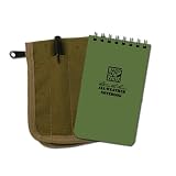 All-Weather Military Shirt Pocket Writing Kit - Green