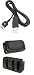 OEM Original USB 2.0 Data Sync Connect Transfer Charging Cable Cord Wire+Leather Case Holster Cover Side Pouch with Belt Clip For ATT Samsung Access A827 Sprint Samsung Ace SPH i325 ATT Samsung Blackjack II i617 ATT Samsung Eternity SGH A867 - Auction4tech Brand