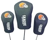 Cleveland Browns Mesh Golf Barrel Head Cover Set