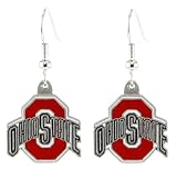 Ohio State Buckeyes Dangle Earrings - NCAA College Athletics Fan Shop Sports Team Merchandise