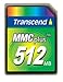 Electronics : Transcend 512MB 80X Multi Media plus (MMC) Cards