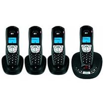 BT Synergy 4500 DECT Quad Digital Cordless Telephone with Answering Machine