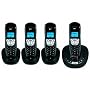 BT Synergy 4500 DECT Quad Digital Cordless Telephone with Answering Machine