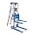 Genie Lift, GL- 4, with Ladder,  Heavy-Duty Aluminum Manual Lift, 500 lbs Load Capacity, Lift Height 5' 11"
