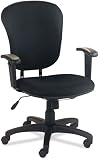 Basyx VL620VA10 VL600 Series Mid-Back Swivel/Tilt Task Chair, Black