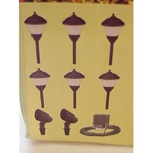 Malibu Low Voltage Landscape Lighting 8 Pack Set 210931