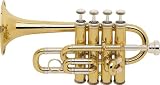 Bach 196 Stradivarius Series Bb/A Piccolo Trumpet (196 Lacquer)