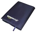 Amazonオリジナル ブックカバー ネイビー 文庫サイズ