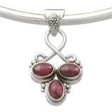 Garnet choker, 'Cherry Cluster'