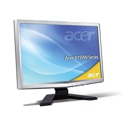 Acer X193W 48,3 cm (19 Zoll) Widescreen TFT Monitor (Kontrast 2.000:1, Reaktionszeit 5ms)