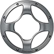 Pioneer UD-G257 10" Subwoofer Spoke Grille