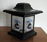 Vancouver Canucks Outdoor Solar Table Light Lamp