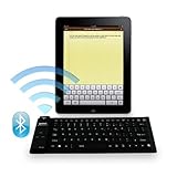 Flexible Bluetooth Waterproof Mini Keyboard For Apple iPad 3G and Wifi models 16GB, 32GB, 64GB and iPhone 4/4G, Windows, Mac, Linux