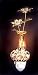 Vase Flower Swarovski Crystal 24k GoldPlated NightLight