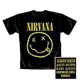 Nirvana - T-Shirt Smiley (in M)