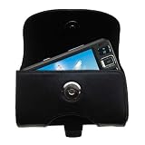 Horizontal Leather Case with Belt Clip/Loop for the Creative Zen Vision W
