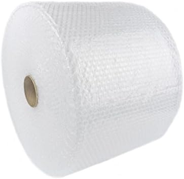 1/2 250' x 12" Bubble Cushioning Wrap, Perforated Every 12", Large