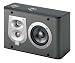 4" 3-Way 200-Watt On Wall/Bookshelf Speakers - Black