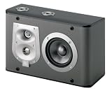 4" 3-Way 200-Watt On Wall/Bookshelf Speakers - Black