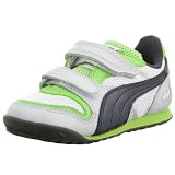 [プーマ] PUMA ハワイ XT V インファント 349000 02 (ホワイト/グレイシアグレイ/フォレストナイト/ニューネイビー/16)