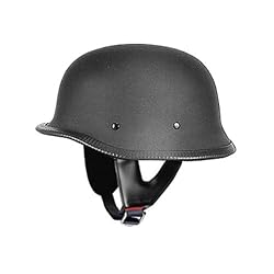 HCI-115 Half Helmet German-Matt Black (Medium)