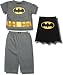 Search : Batman Short-sleeve, long-leg Pajamas w/detachable cape and star accents for Toddlers