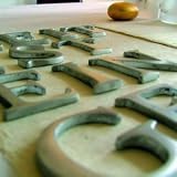 Produkt-Bild: R&auml;der ABC Alu Lettern - "4"