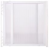 Pet Supplies : North States Industries Clear Choice Stairway Gate White