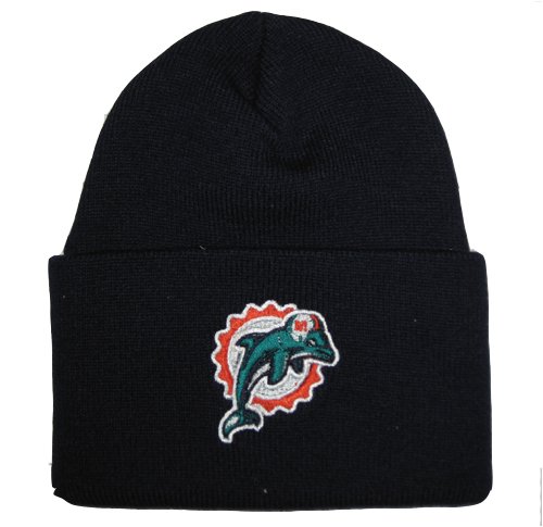 NFL Beanie Miami Dolphins- Navy Cuff