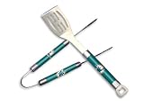 NFL Miami Dolphins Barbeque Tongs and Spatula Set