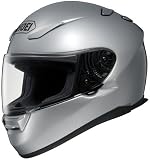 Shoei RF-1100 Motorcycle Helmet - Light Silver Large