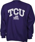 TCU Horned Frogs Purple Tackle Twill Crewneck Sweatshirt