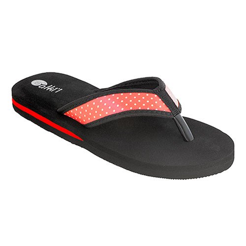 Alkii Dippity Dot RedWhite Womens Flip Flop