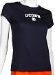 Soffe University of Connecticut Women's Junior Short Sleeve Tissue Tee