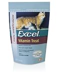 8 in 1 Excel Vitamin Soft Moist Treat for Senior Cats, 3 Ounce Pouch