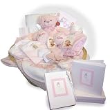 Ultimate Luxury Baby Gift Basket Pink 0-3m
