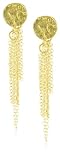 Tat2 Designs Coin Gold Coin Dangling Gold Chain Earrings 41B2%2BtItbOL. SL160 Tat2 Designs Coin Gold Coin Dangling Gold Chain Earrings