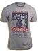 Junk Food AC/DC Highway to Hell Steel Heather Gray T-Shirt Tee