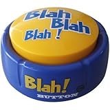 Blah! Button &reg; with 12 Funny Phrases