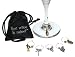 That Wine Is Mine Grapevine Wine Glass Charms, Set of 6