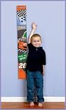 Tony Stewart Baby/Child Wooden Growth Progress Chart - NASCAR NASCAR
