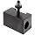 Dorian Tool V5 Victory Thru Coolant Chromium Molybdenum Alloy Steel Quick Change Morse Taper Toolholder for V40TC Automatic Thru Coolant Tool Post, MT4, 2-31/64" Height
