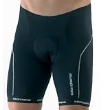 Giordana 2008 Men's Silverline Cycling Shorts - Black w Silver Stiching - (GI-SHRT-SILV-BKGY) at Giordana