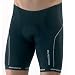 Giordana 2008 Men's Silverline Cycling Shorts - Black w/Silver Stiching - (GI-SHRT-SILV-BKGY)