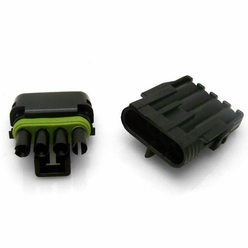 Keep It Clean WPWC4F WeatherProof Rectangle 4-Wire Connector Kit