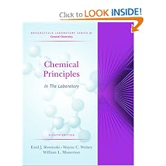 Chemical Principles in the Laboratory (Brooks/Cole Laboratory Series for General Chemistry)