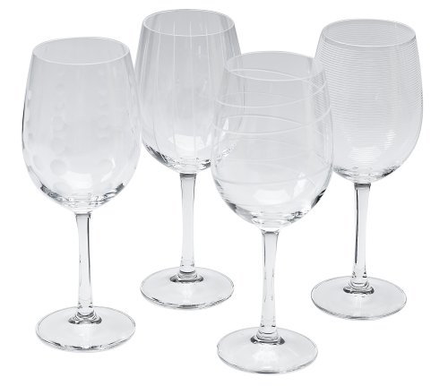 Mikasa Cheers 16-Ounce White Wine, Set Of 4